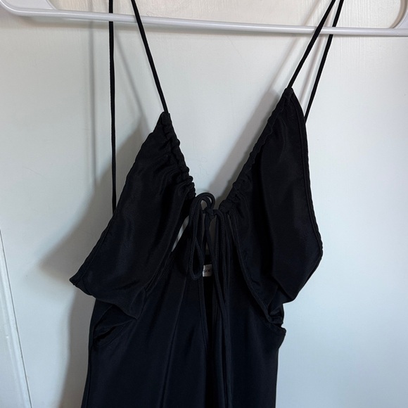 Christopher Esber Triquetra Front Tie Slip Dress US 2 Quiet Luxury Cocktail Chic - Picture 6 of 9